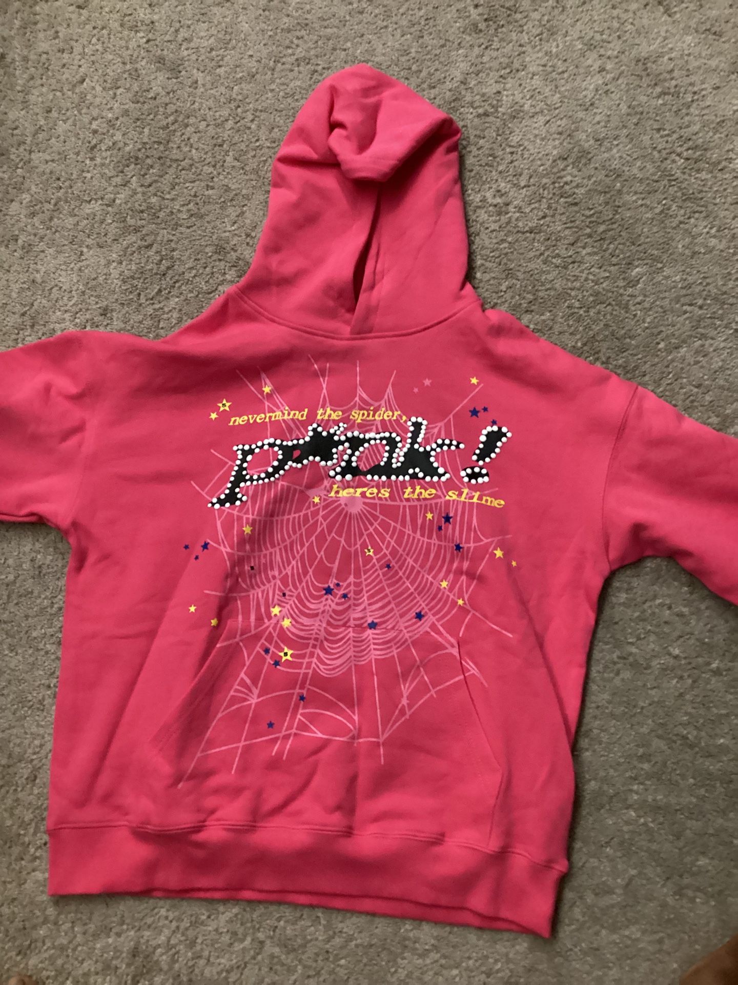 SP5DER P*NK HOODIE