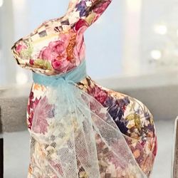 Decoupage Mackenzie Childs Bunny