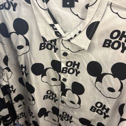 Disney Button Up