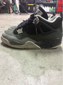 Jordan 4 Black Anthracite size 10 us
