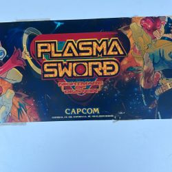Capcom Plasma Sword Arcade Marquee