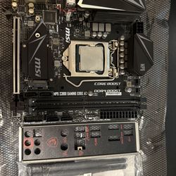 READ DESCRIPTION*** msi z390i gaming edge ac motherboard