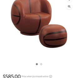 Kids Basketball Chair 