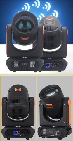 Dj Light 200 W Led Spot Light + 18 Prismas