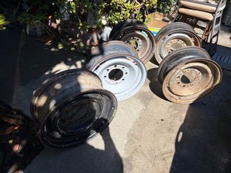 16” Steel Rims For Chevy Classic Trucks With 8x6.5” Bolt Pattern