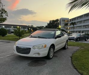2004 Chrysler Sebring LXI convertible Low miles