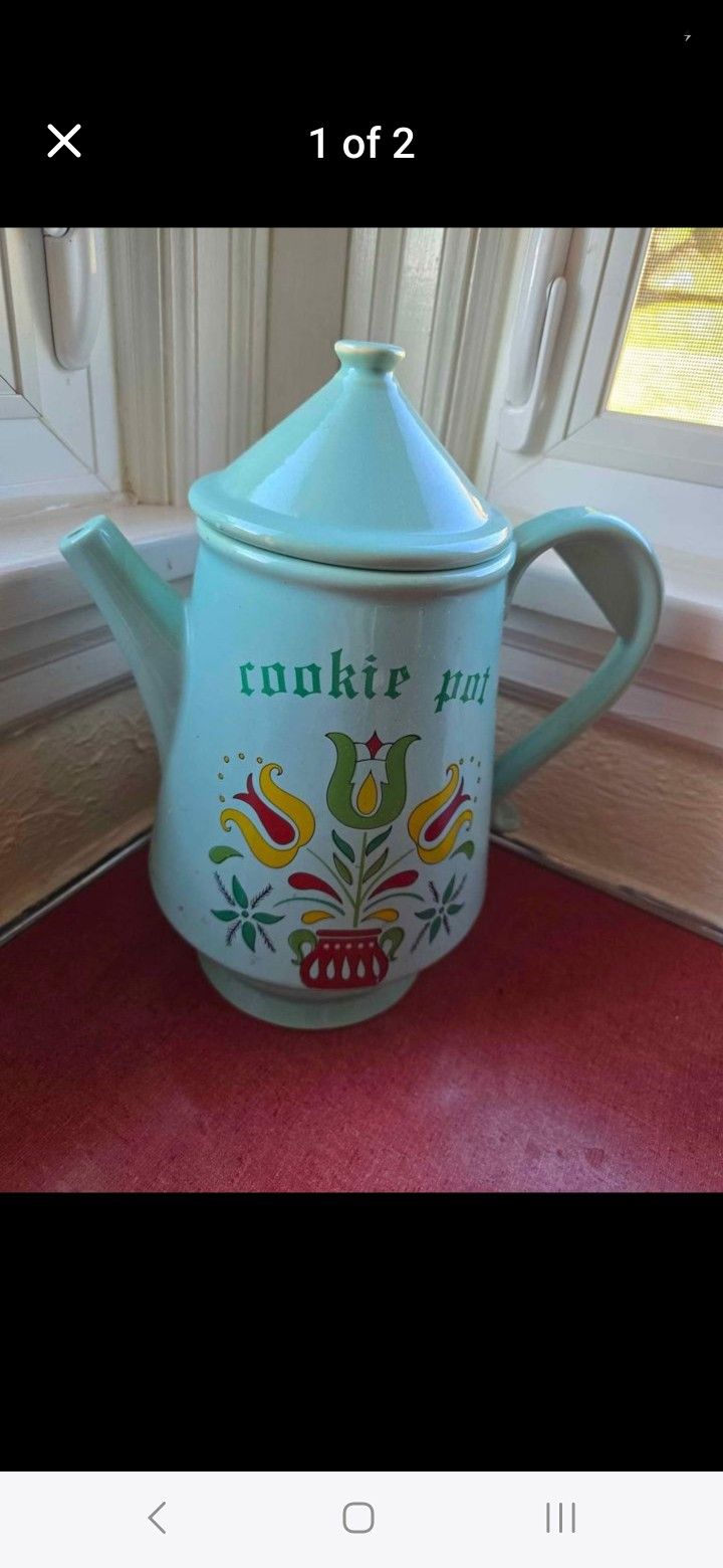 Antique Cookie Pot