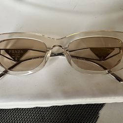 Woman Prada Glasses