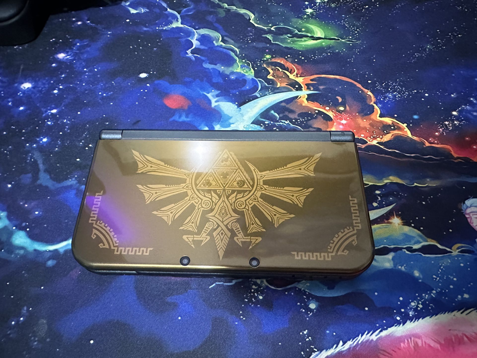 Modded New Nintendo 3DS XL Hyrule Edition Dual IPS Screens