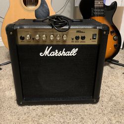 Like New Marshall MG15CD Electric Guitar Amplifier / Amp - Sweet!