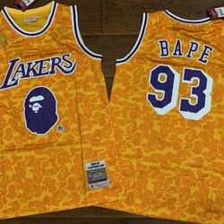 Bape Lakers Jersey