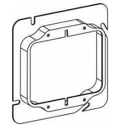 ORBIT - 5S 2-G 5/8" RAISED STEEL DEVICE RING