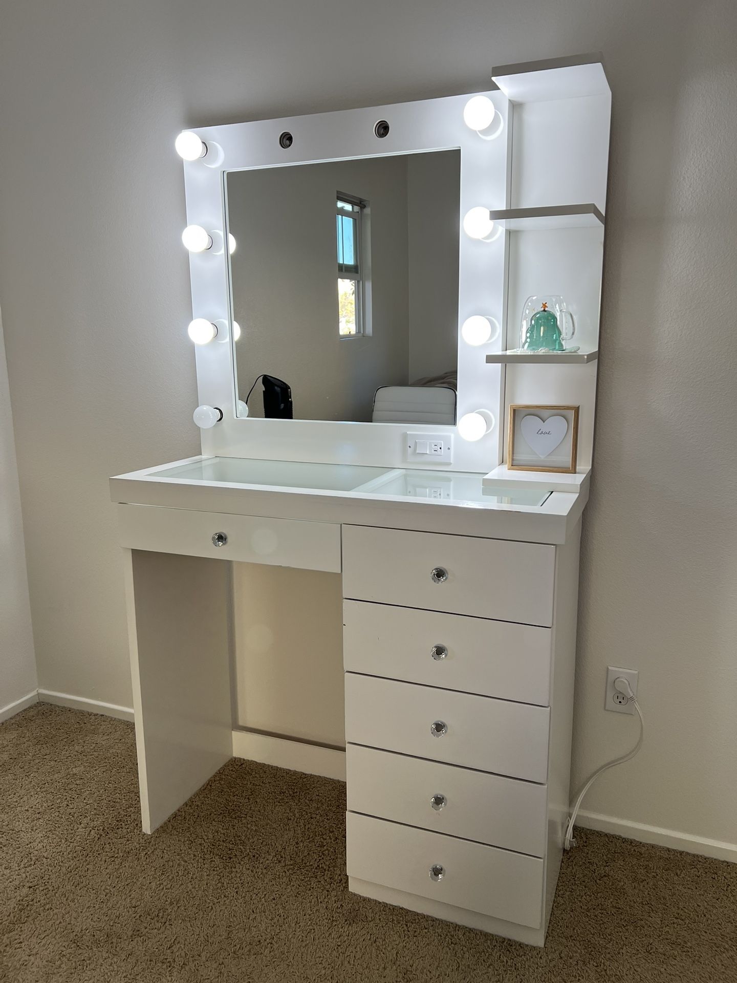 White Vanity