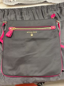 Michael Kors Black Nylon Crossbody Bag