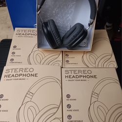 STERO SOUND WIRELESS HEADPHONES (EACH)
