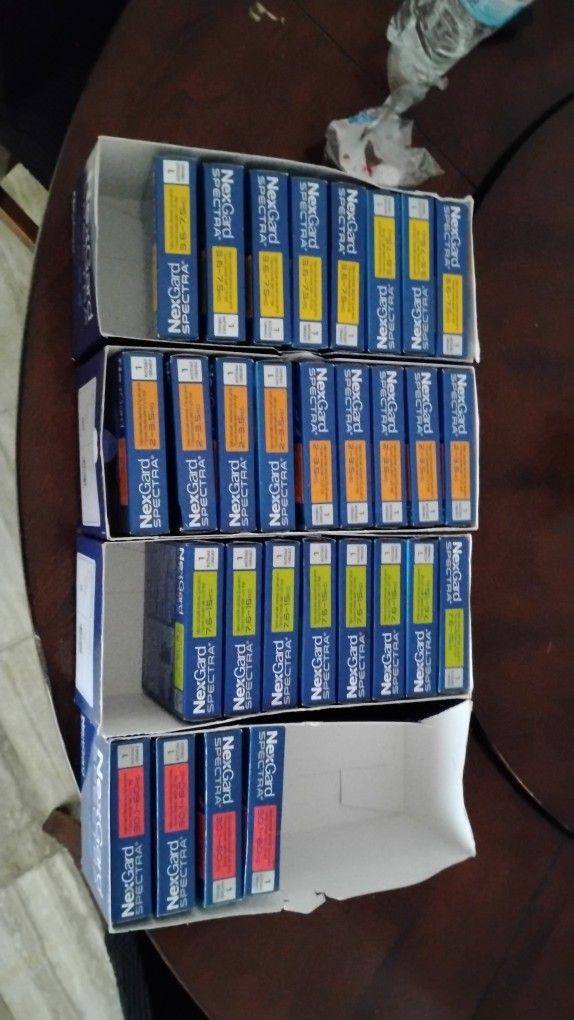 Pastillas Para Pulgas Y Garrapatas  Nexgard Spectra 