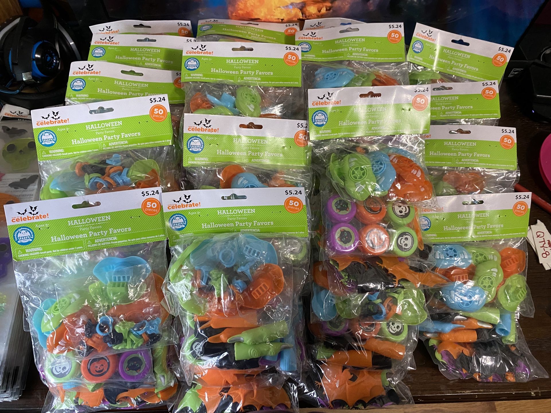 Halloween Party Supplies And Gel Clings