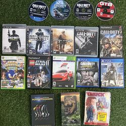 Video games and movie lot