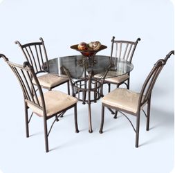dining table with 4 chairs
