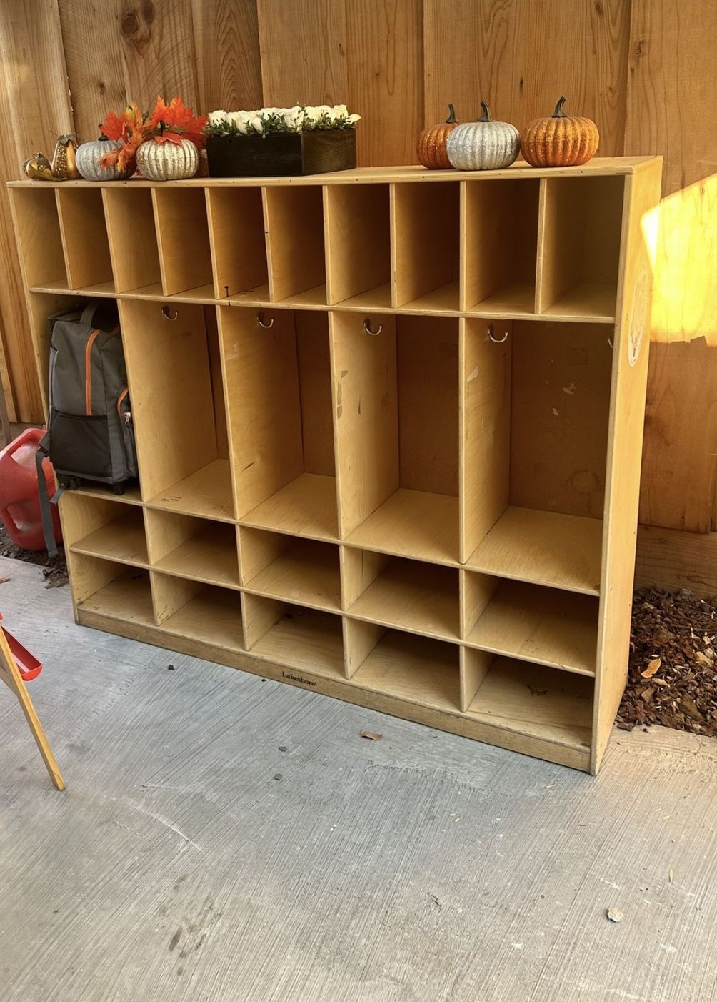 Cubby Preschool Daycare Organization Lakeshore