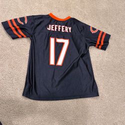 Jeffrey Chicago Bears Youth Large Jersey