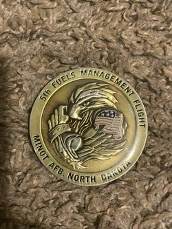 5th Fuels Management Flight Challenge Coin