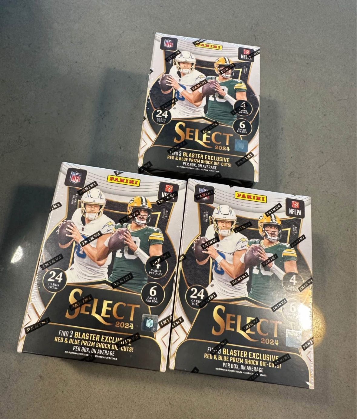 2024 Select Football Blaster Box Lot Of 3