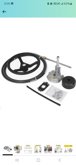Boat steering system