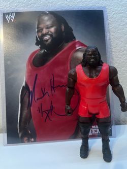 WWE Basic Figure + Signed Picture - Mark Henry