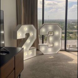 Marquee Numbers For SALE