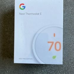 Google Nest Thermostat 