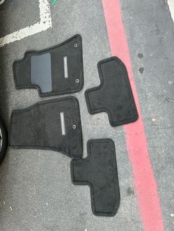 Dodge Black Carpet Floor Mats Set