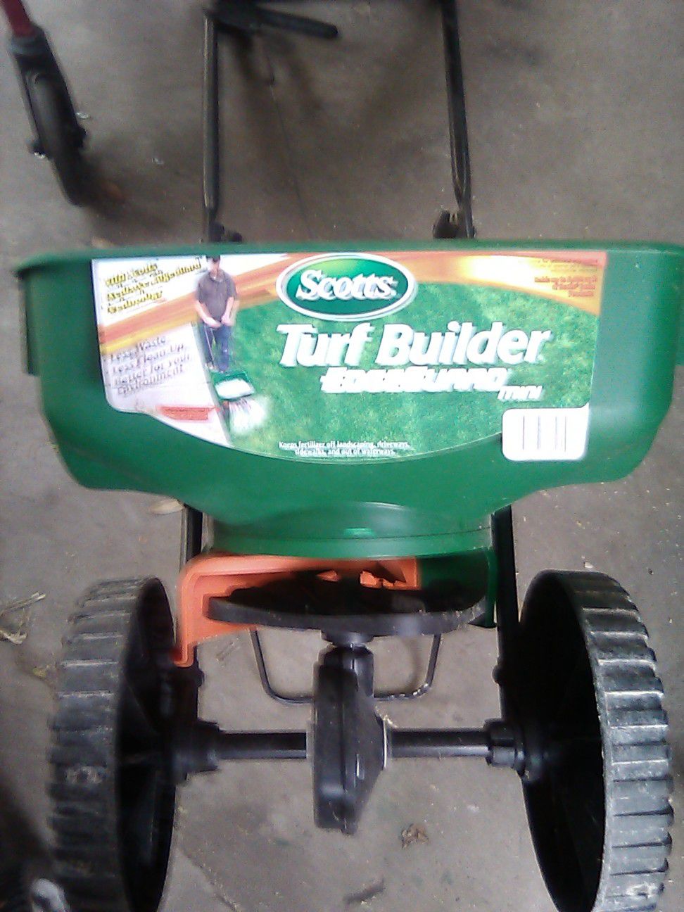 Scott's seeder/fertilizer