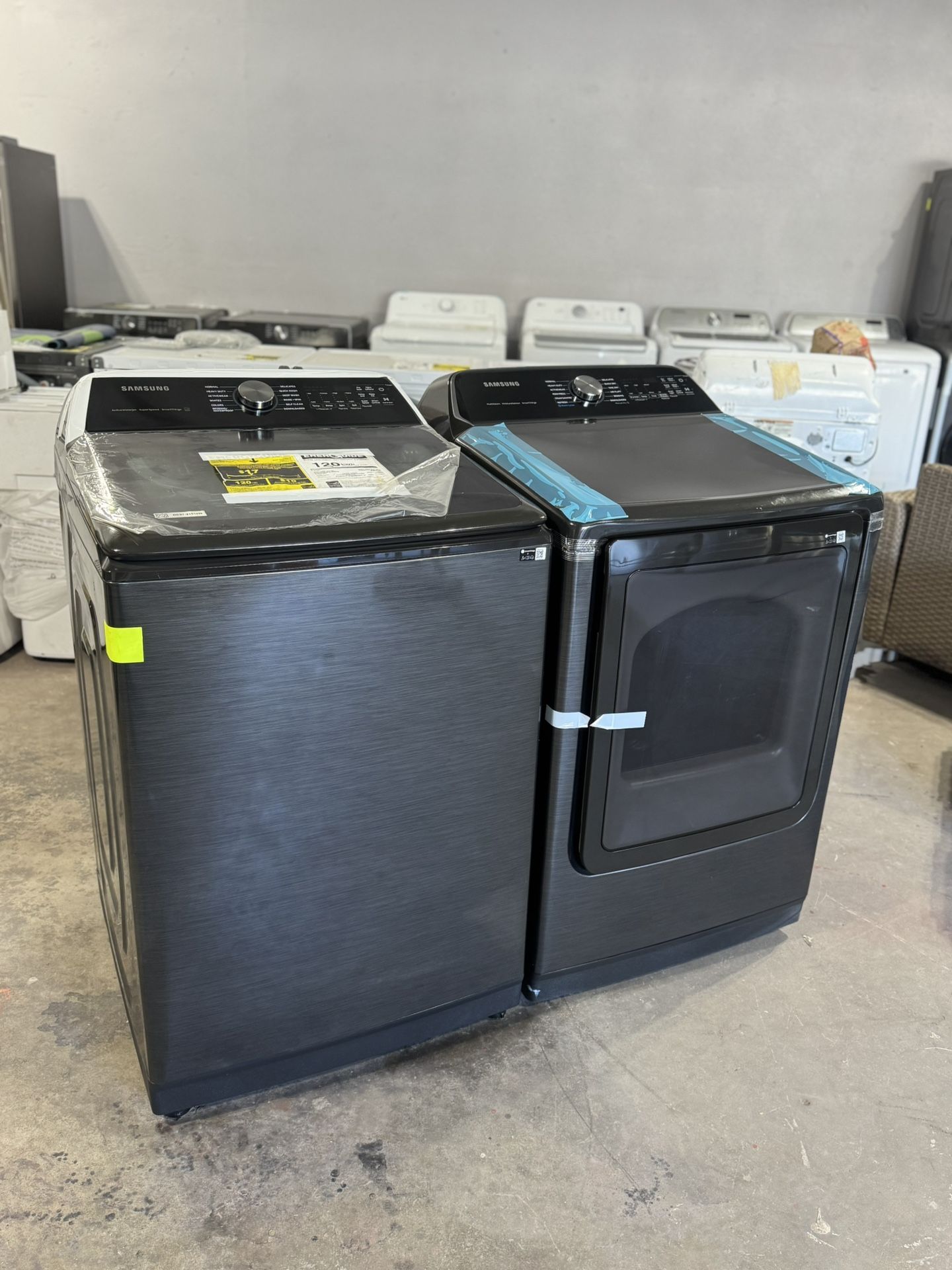 Samsung Washer And Gas Dryer Set