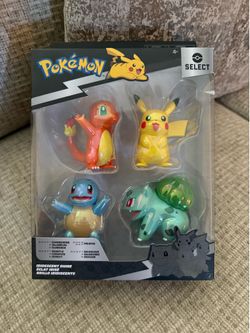 Pokemon Select Battle Action Figure 4pk