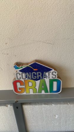Congrats grad sign