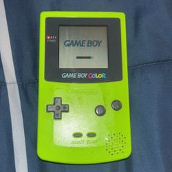 Game boy Color Green