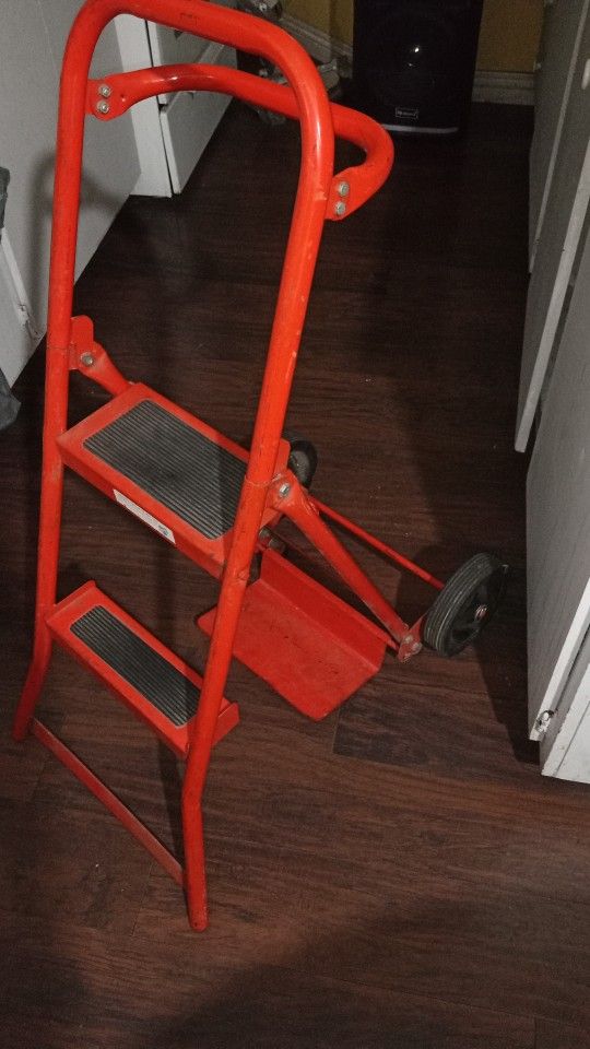 TL-52 Kelly manufacturer combination ladder dolly in good shape