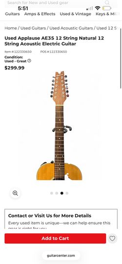 applause 12 string, roundback acoustic