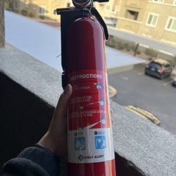 First Alert Fire Extinguisher