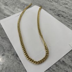 Cuban Link Chain 14k. 30”. 47 dWT