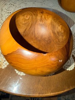 Antique Rare Ko'u Wood Calabash Bowl