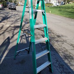 6 Foot Fiberglass Ladder 