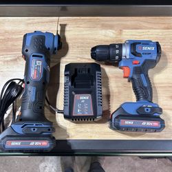 Senix Cordless Drill And Oscillating Saw 