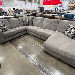 Large Comfy Sectional Sofa Couch 