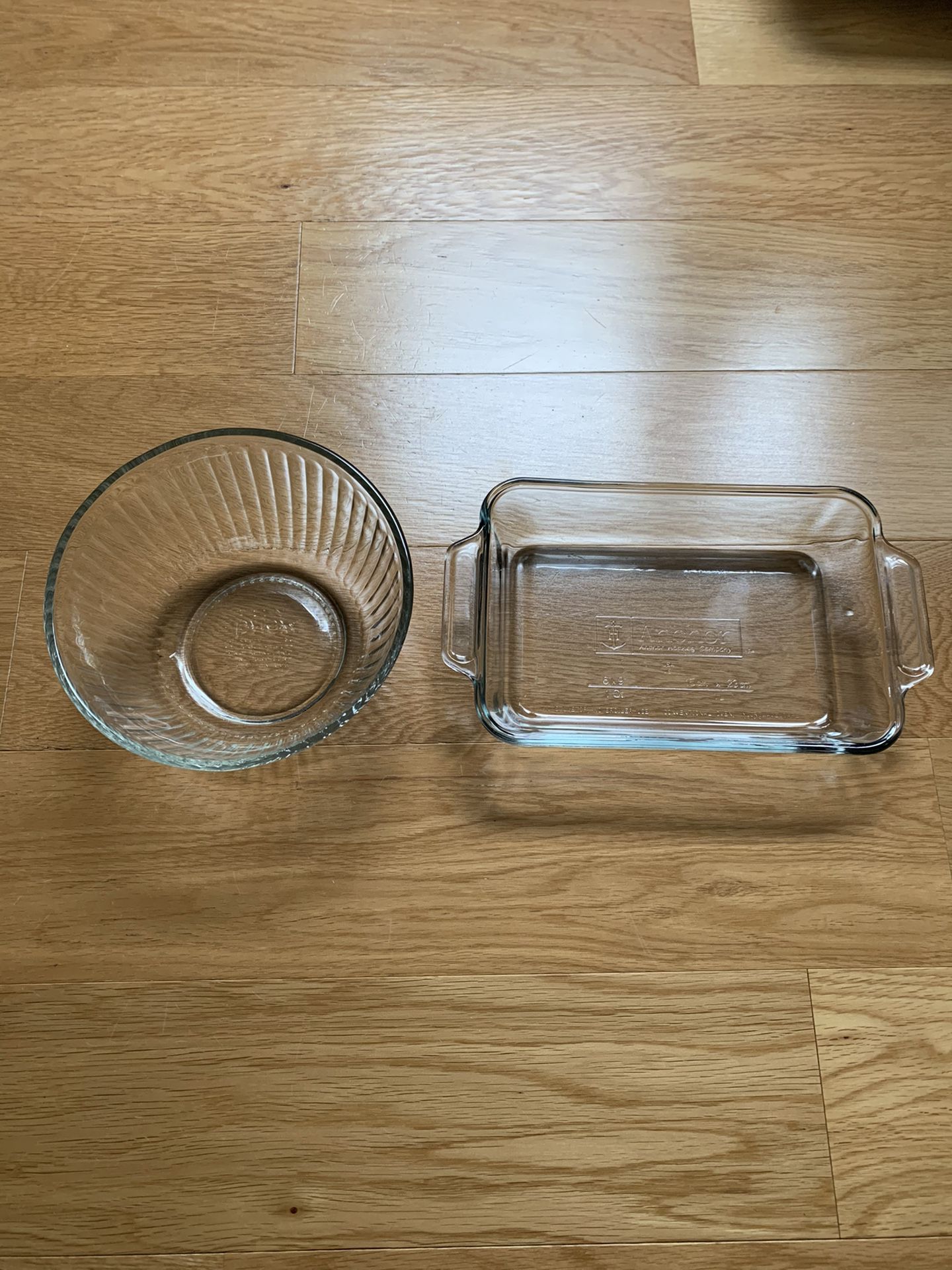 Glass Mixing Bowl and Baking Dish