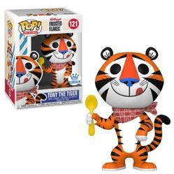 NEW Funko POP! Tony the Tiger 121 (spoon) Kellogg's Cereal Funko Exclusive (dent)