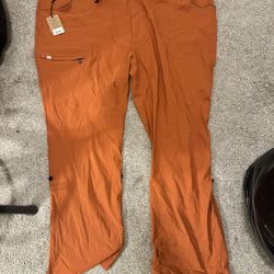 Plus Size Women’s Outdoors Pants Orange