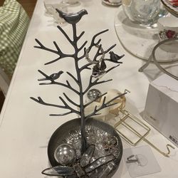 Jewelry Or Wine Charm Holder