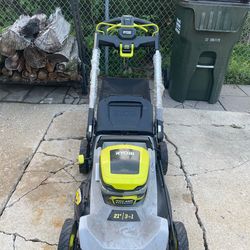 Ryobi Electric Lawn Mower